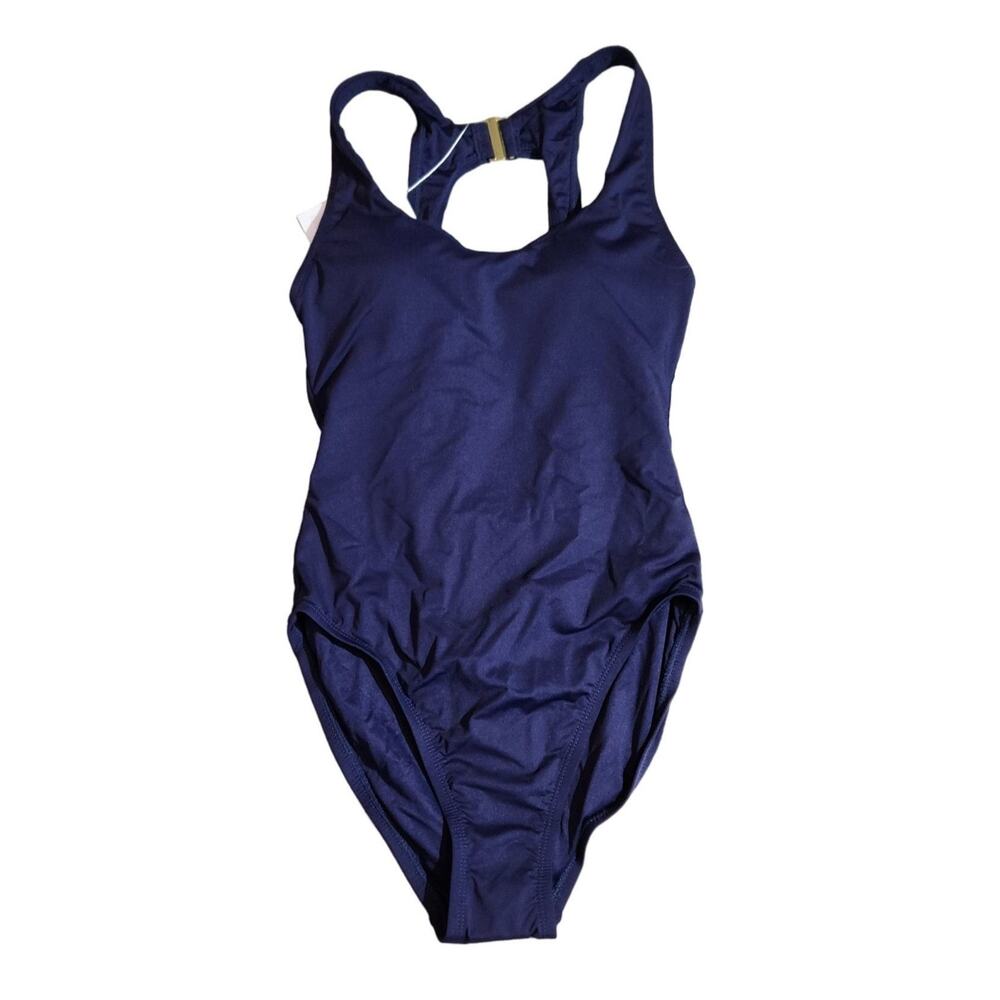 Andie Swim The Catalina One Piece Swimsuit Navy NWT Womens Size XXS
